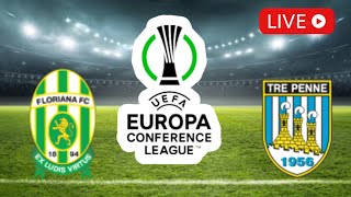 🔴 LIVE Floriana vs Tre Penne  UEFA Europa Conference League 2024  Match LIVE Now [upl. by Kcirtemed]