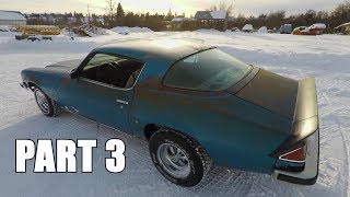 1975 Chevrolet Camaro LT 4speed 350 Part 3 [upl. by Ahsinak]