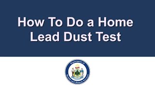 How To Do a Lead Dust Test [upl. by Peper]