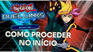 O QUE FAZER DEPOIS DE CRIAR UMA CONTA NO YuGiOh DUEL LINKS [upl. by Eiznek]