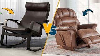 Comfort Comparison Ikea Poang Chair vs LaZBoy Barnett ReclinaRocker [upl. by Anawit]