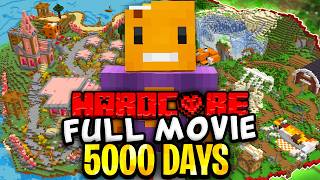 I Survived 5000 Days in Minecraft Hardcore FULL MOVIE [upl. by Strickman]