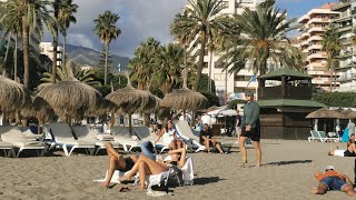 2K Beach update swim almost November MARBELLA Spain playa 24 octubre 2024 [upl. by Mayyahk]