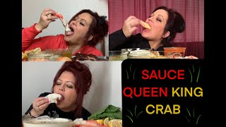 SAUCE QUEEN KING CRAB ONLY BITES compilation by ClipZone [upl. by Lamp486]