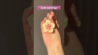 Cute earrings idea💗 [upl. by Eanil]