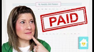 1 MONEY MANAGEMENT TIP  MONTHLY BILL PAYING  2019 BUDGET [upl. by Ahsirt923]