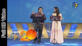 Mano and Sunitha Performs  Bhale Bhale Magadivoy Song in Vizag ETV  20 Celebrations [upl. by Ecille]