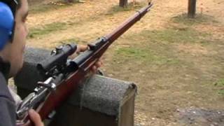 Zeroing Mosin Nagant [upl. by Eissim]