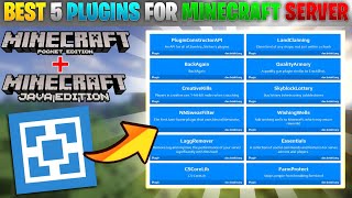 Top 5 Best Aternos plugins For 120 in Hindi  Best Plugins For Smp [upl. by Tyre]