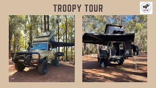 OUR TROOPY FITOUT  TROOPY  TRAVEL  AUSTRALIA [upl. by Aisela162]