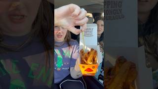 ⭐️FOOD REVIEW⭐️BURGER KING PICKLE FRIES⭐️RATING 110 ⭐️ foodreview shorts crunch mukbang [upl. by Anirahc]