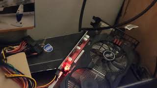 eGPU via usb 30 mini pcie [upl. by Ahsinid357]