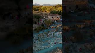 Saturnia Hot Springs Italy [upl. by Ahsiatal]