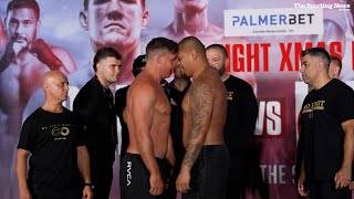 Paul Gallen vs Darcy Lussick  Footy Fights Full WeighIns [upl. by Ehsom641]