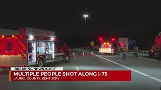 Several people shot along I75 near Lexington Kentucky officials [upl. by Kyriako]