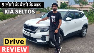 NEW KIA SELTOS 2021 Drive Review  KIA SELTOS HTK Diesel Drive Review at FULL CAPACITY 🔥 [upl. by Enomahs691]