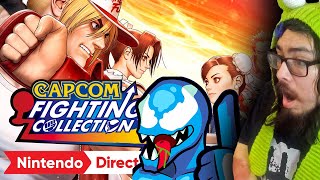 Capcom Fighting Collection 2 – Announcement Trailer – Nintendo Switch Reaction [upl. by Clevey]