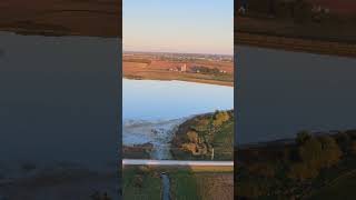 Sunset at the Reservoir rochestermn sunset sundown djidronevideo EFilms2484 [upl. by Tova]