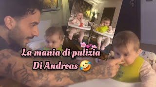 la mania di pulizia di Andreas Muller😂❤️ [upl. by Tavi904]