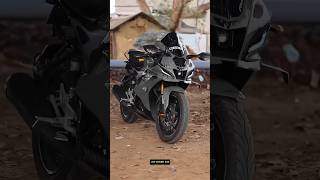 R15 V4 Black Colour Modified 😱🔥 Yamaha R15 V4 WhatsApp Status yamaha r15v4 shorts shortsvideo [upl. by Ettelliw]