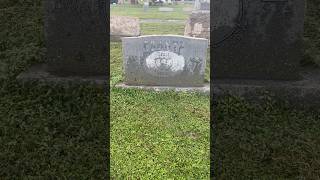 Jessie amp Bessie RIP cemetery headstone sad haunted trending [upl. by Abran]