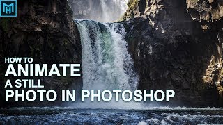 How To Animate a Still Photo Like a Plotagraph in Adobe Photoshop Cc [upl. by Utley]