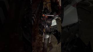 “3 lakh ki bike 😱😱 ka accident live Gurgaon  super bike crash bikecrash crash motorider [upl. by Anahsirk470]