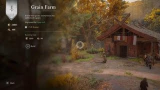 Assassins Creed® Valhalla farm village creation issue [upl. by Sadonia149]