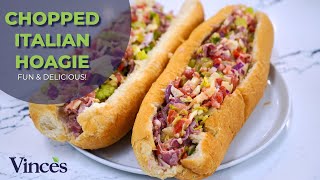 Ultimate Italian Hoagie Sandwich EPIC Chopped Creation [upl. by Camila]