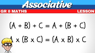 Associative Property Grade 8 [upl. by Johnathon868]