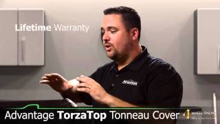 TorzaTop Tonneau Cover by Advantage Install and Review [upl. by Dewees816]