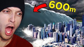 Reacting to BIGGEST TSUNAMIS in HISTORY Insane [upl. by Adohr626]