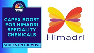 Himadri Speciality Chem Rallies On Back Of Lithiumion Battery Component Capex Worth ₹4800 cr [upl. by Sabina30]