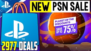 GIGANTIC NEW PSN SALE LIVE NOW PSN Planet of the Discounts Sale 2900 Deals NEW PlayStation Deals [upl. by Lelah]