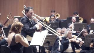 Derek Bourgeois Trombone Concerto Op114 mov 3 Presto [upl. by Elfrieda]