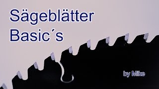 Basiswissen der Sägeblätter für Anfänger [upl. by Noslien]