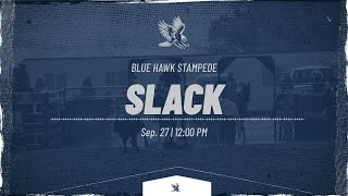 Rodeo 2024 Blue Hawk Stampede  Slack [upl. by Saihttam]