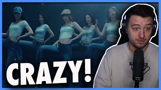 LE SSERAFIM 르세라핌 CRAZY OFFICIAL MV REACTION [upl. by Corydon]