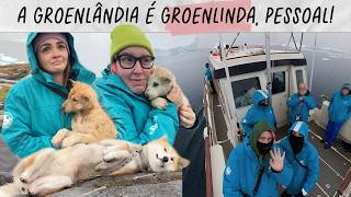 EXPEDIÇÃO GROENLÂNDIA AURORA BOREAL CACHORRINHOS E ICEBERGS • Karol Pinheiro e Maqui Nóbrega [upl. by Grefe]