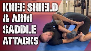 How to Weaponize the Knee Shield  JiuJitsu Subs amp Sweeps [upl. by Ydnar]