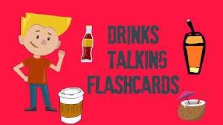 Drinks Talking Flashcards [upl. by Hansen415]