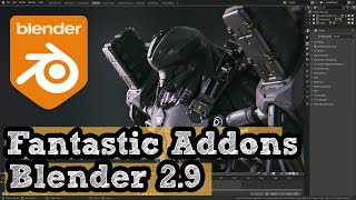 12 Blender Addons for Hard Surface Modeling [upl. by Anialeh]