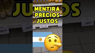 MENTIRA PRECIOS JUSTOS SUPERMERCADO EN ARGENTINA [upl. by Rintoul649]