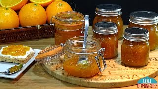 MERMELADA DE NARANJA CASERA Receta muy fácil y natural Loli Domínguez  Recetas [upl. by Gierc]