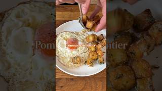 Roast potatoes X Chip  Pommes parmentier classicfrench recipe classiccuisine food cooking [upl. by Krenn]