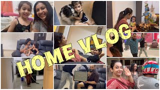 Home Vlog  Shoot Day  Toilet Training  Toddler booboo  Sowbhagya Venkitesh [upl. by Hcirdla105]