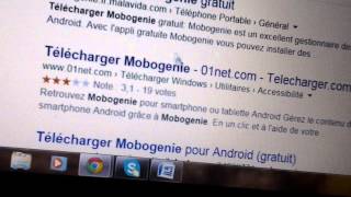 Comment installer mobogenie sur pc [upl. by Dilly]