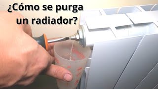 Cómo purgar un radiador de calefacción 🔥 Hazlo tu mismo [upl. by Memory]