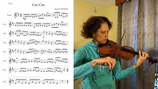 Can can para VIOLIN [upl. by Midas]