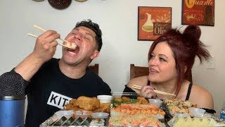 Sushi And Fried Fish With Efren Not For Kids 💋 [upl. by Asiela]